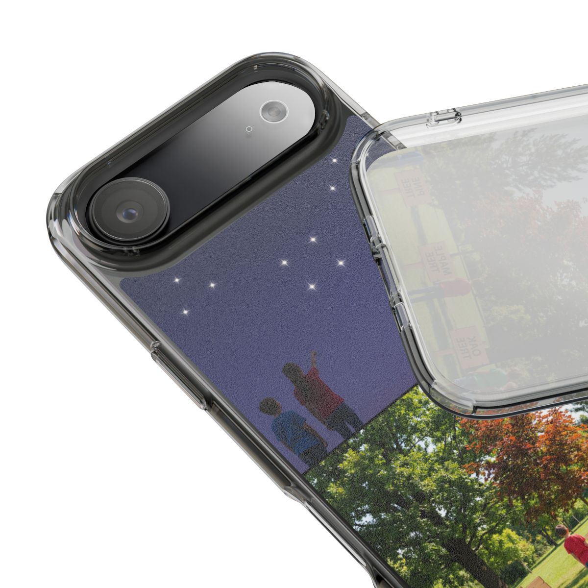 Clear Impact-Resistant Case - Starry Shield