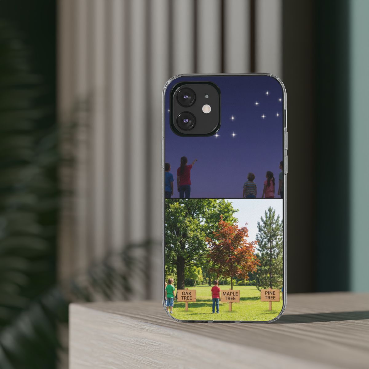 Clear Impact-Resistant Case - Starry Shield
