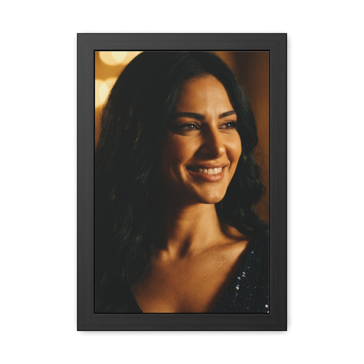 Framed Poster - Cinematic Portrait — Portrait