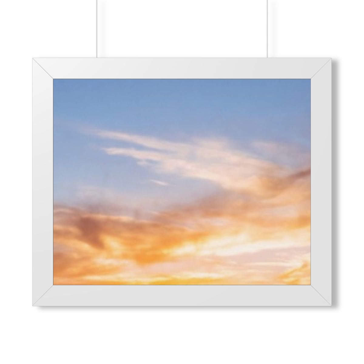Framed Horizontal Poster - Sunset Ridge (14×11, 16×12... |...