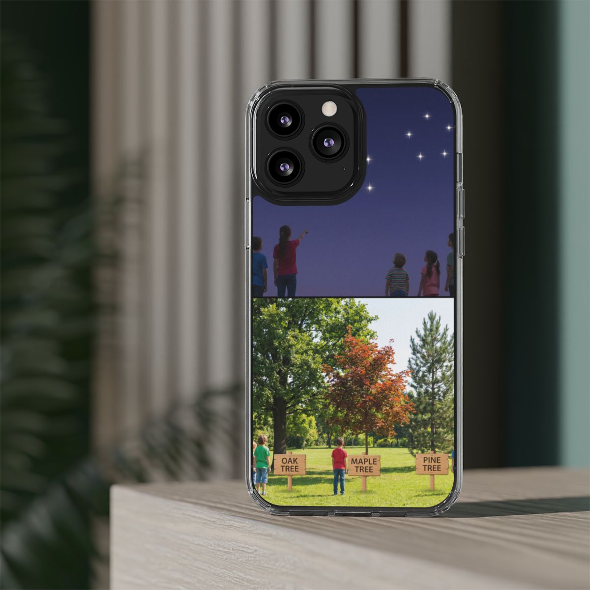 Clear Impact-Resistant Case - Starry Shield