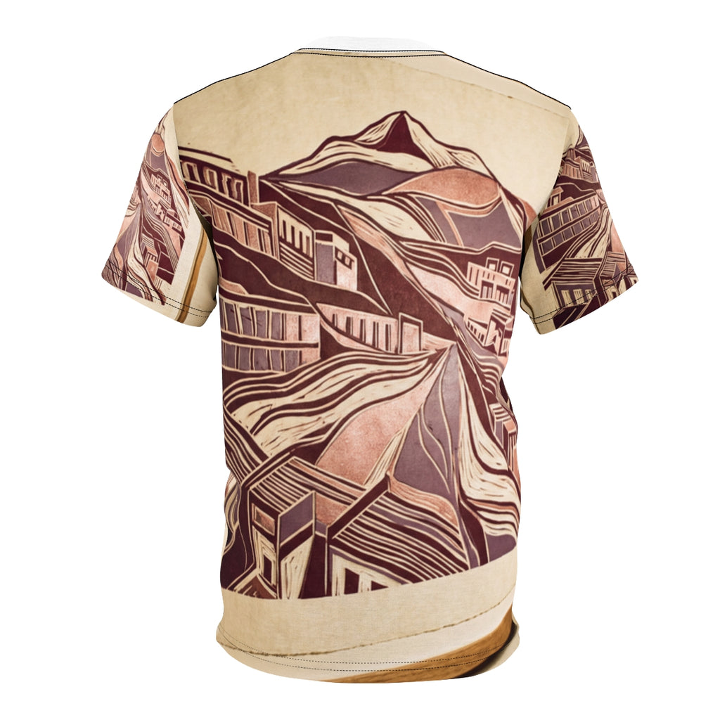 Men's Mountain Village Cut and Sew Tee
