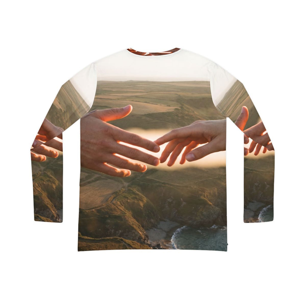Women's Long Sleeve V-neck Shirt - The Infinite Touch |... |...