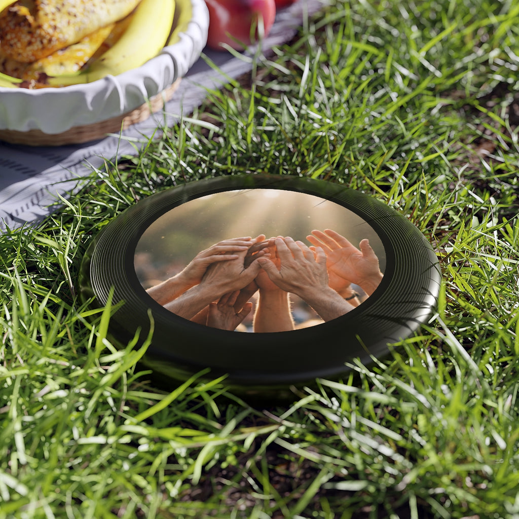 Wham-O Frisbee - Golden Rays of Unity Wall Art | Echovira...