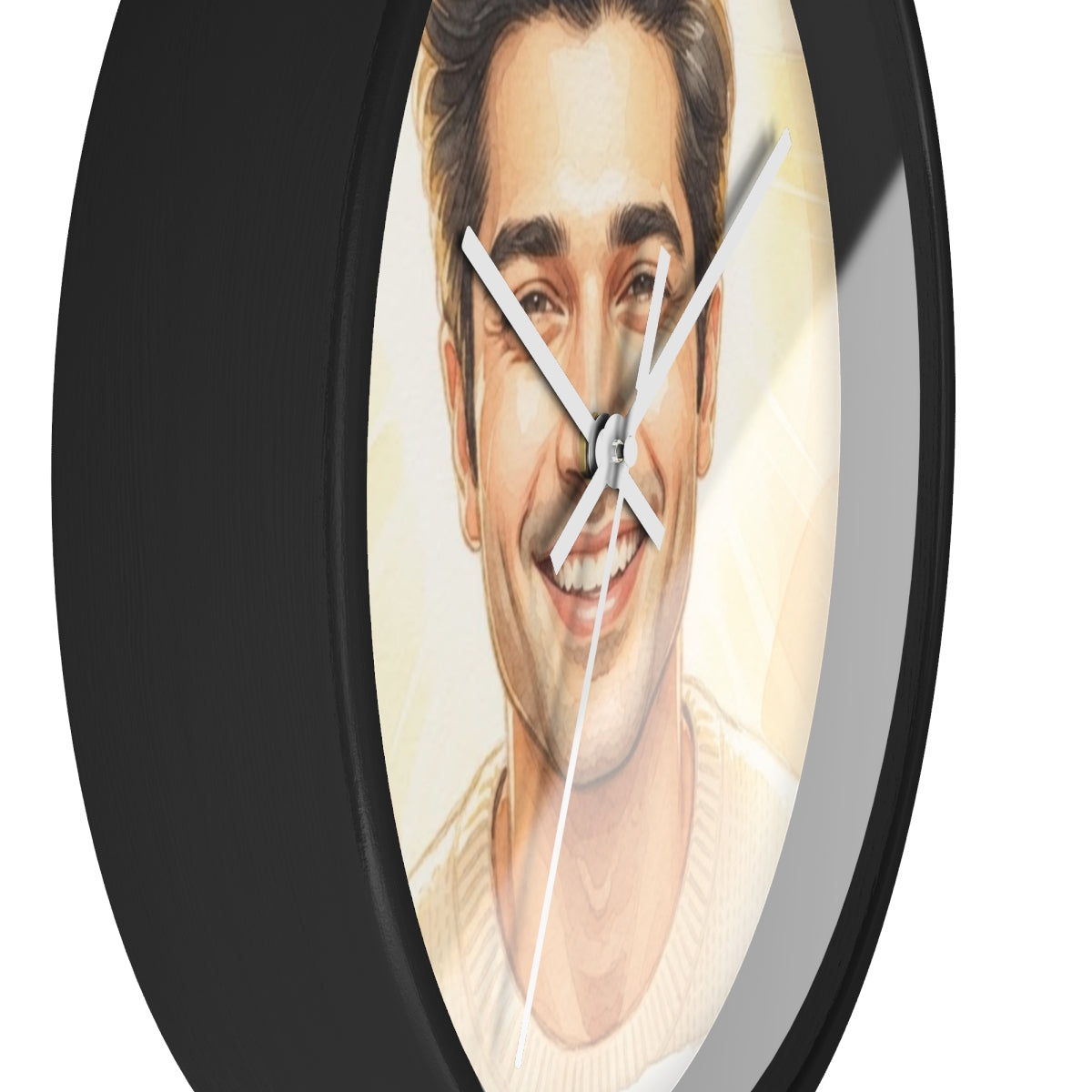 Wall Clock - Radiant Sunburst Joy | Echovira Gallery