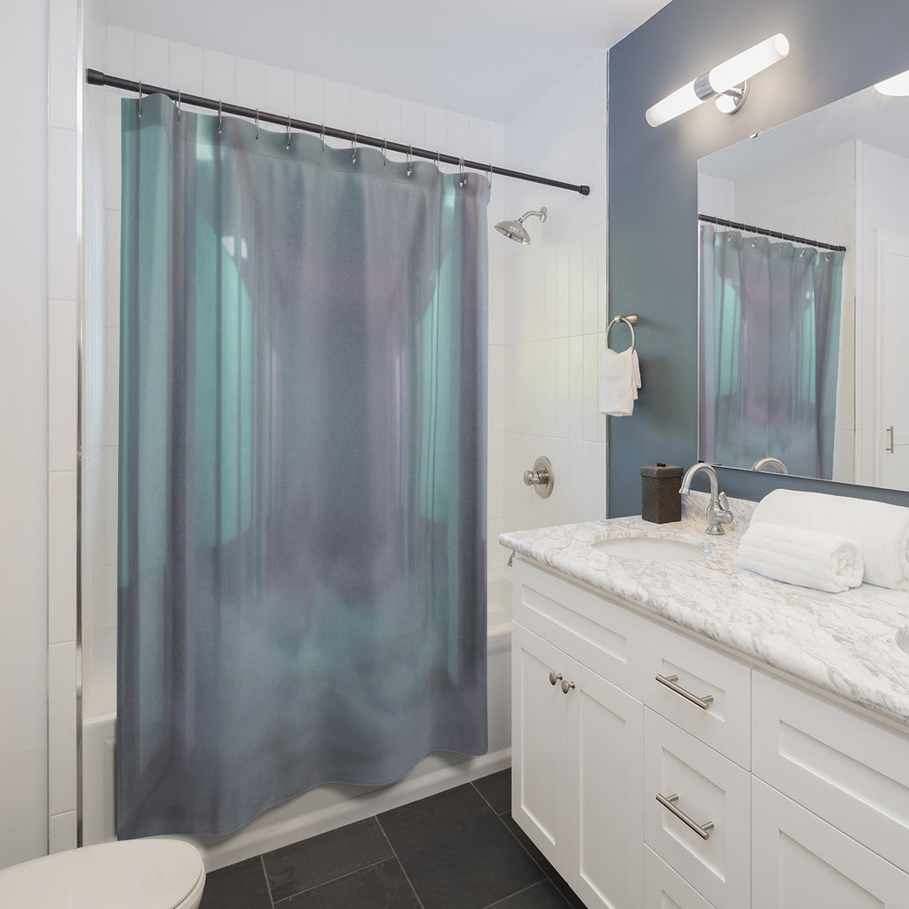 Shower Curtains - Liminal Corridor Fog Art Print | Echovira...