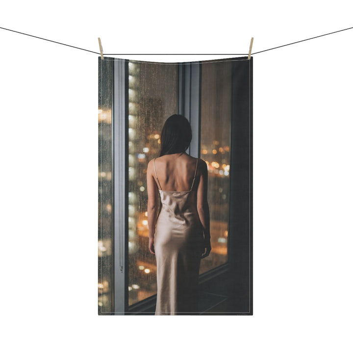 Tea Towels (Cotton, Poly) - Shimmering City