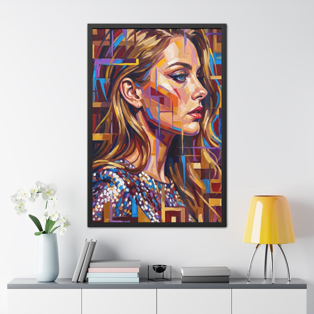 Framed Poster - Shattered Elegance (8×12, 9×11, 11×14... |...