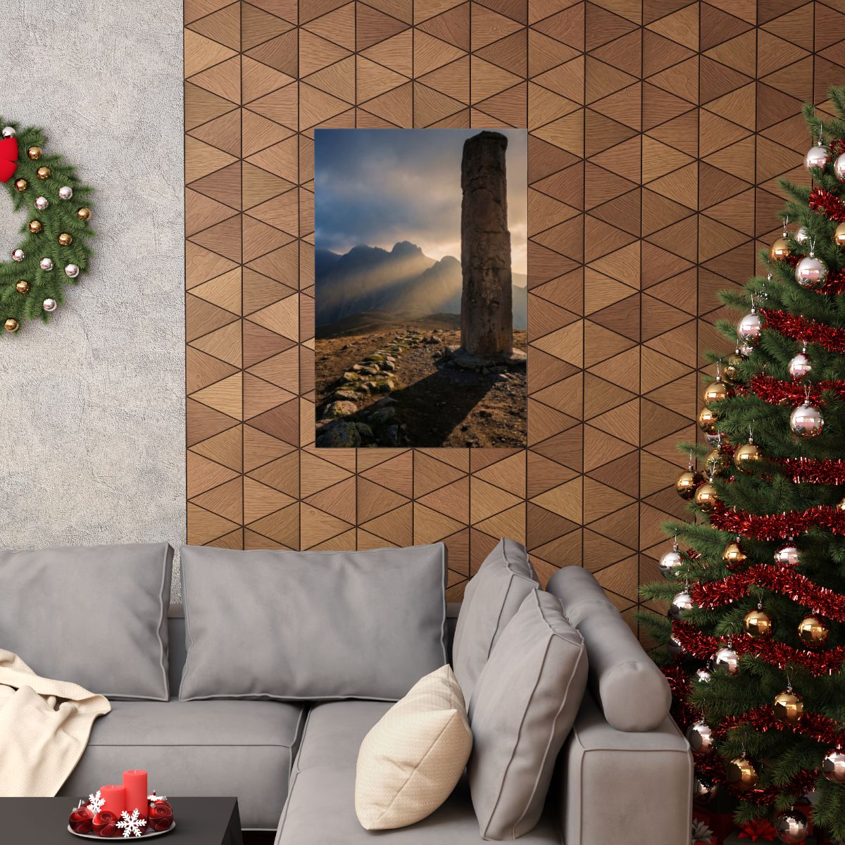 Matte Vertical Posters - Mystic Monolith Ancient Persian......