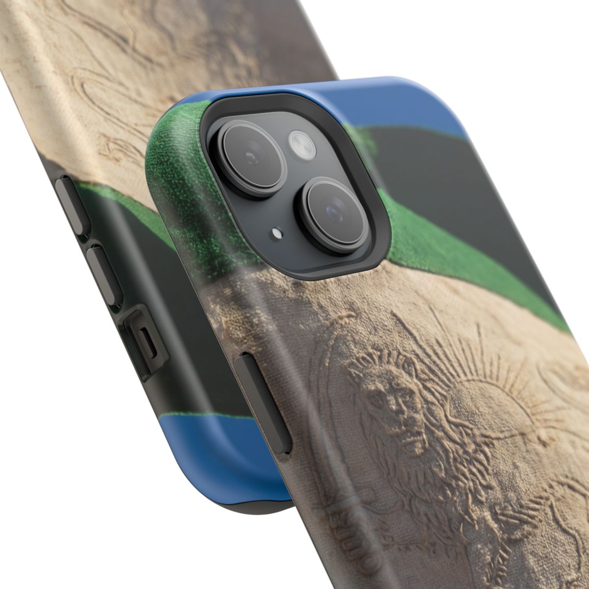 Impact-Resistant Cases - Tough Phone Case - Vintage Lion