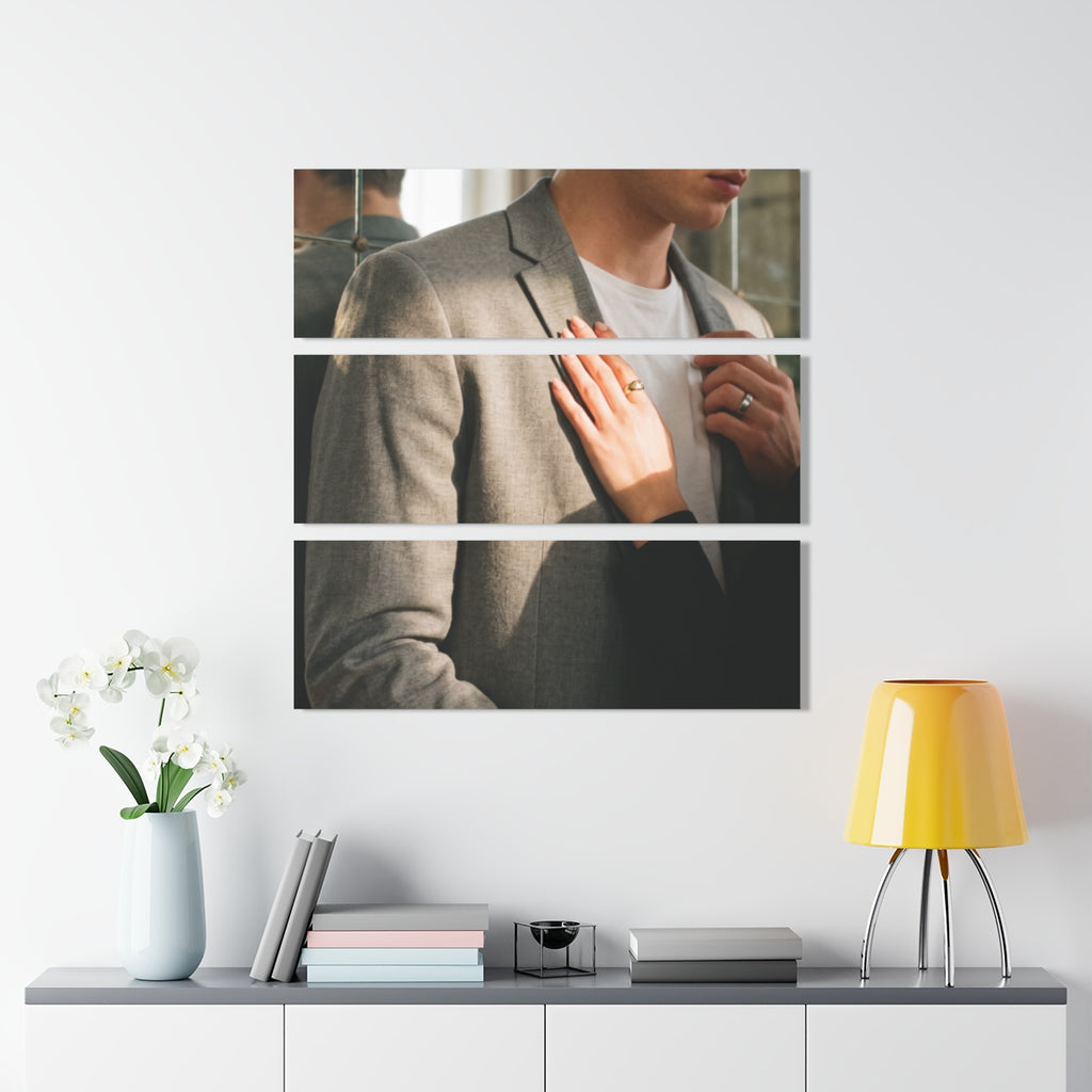 Acrylic Prints - Silent Promises - Elegant Cinematic Romance...
