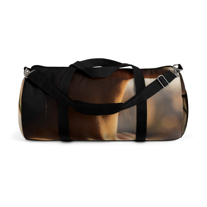 Golden Hour Duffel Bag - Emerald Sunset Escape