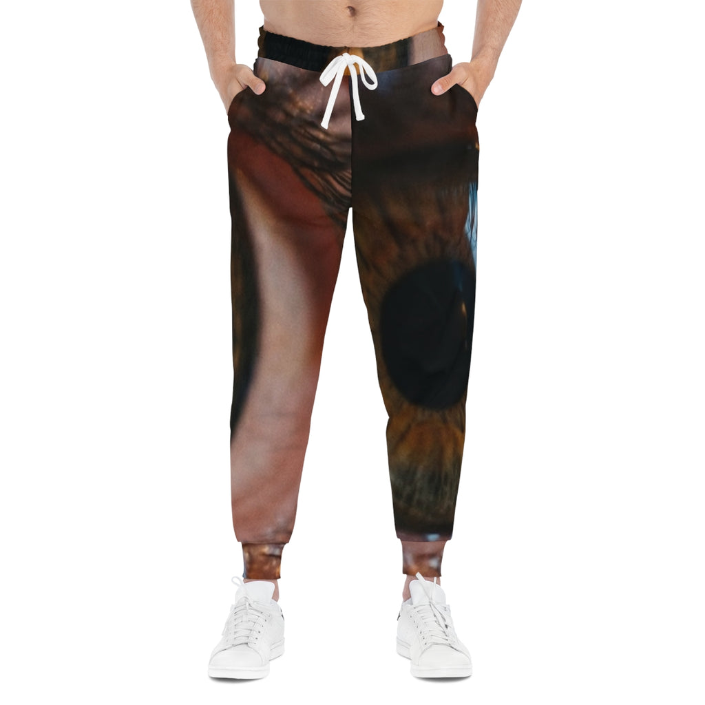 Men's Athletic Joggers - Amber Iris Reflection Fine Art... |...