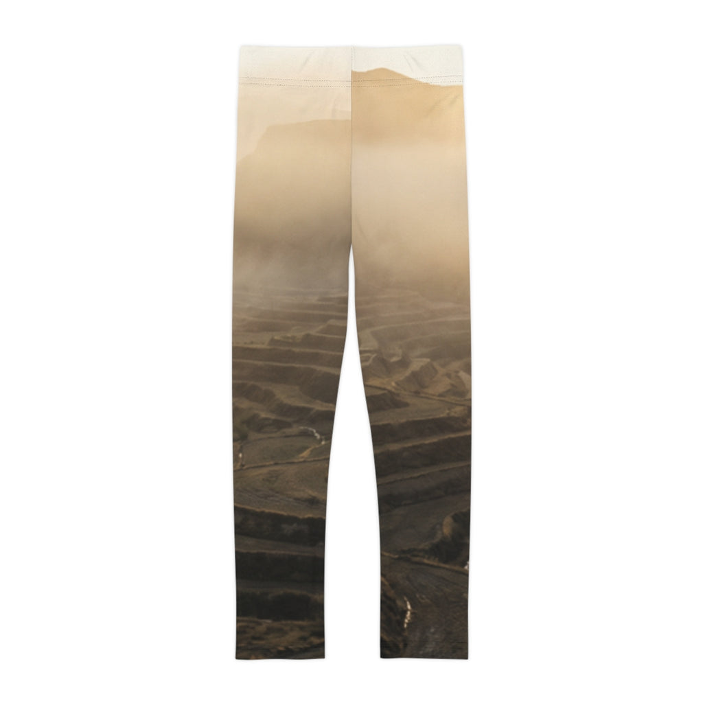 Celestial Valley Moon Kids Leggings