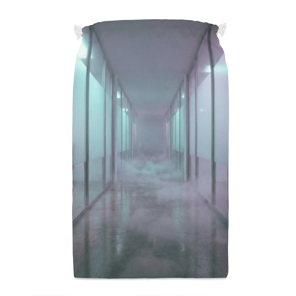 Sack - Liminal Corridor Fog Art Print | Echovira Gallery