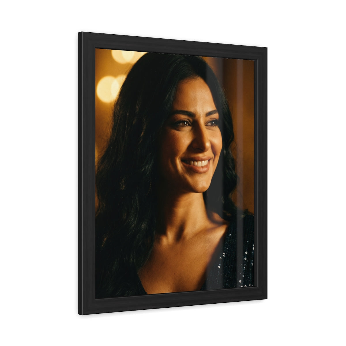 Framed Poster - Cinematic Portrait — Portrait