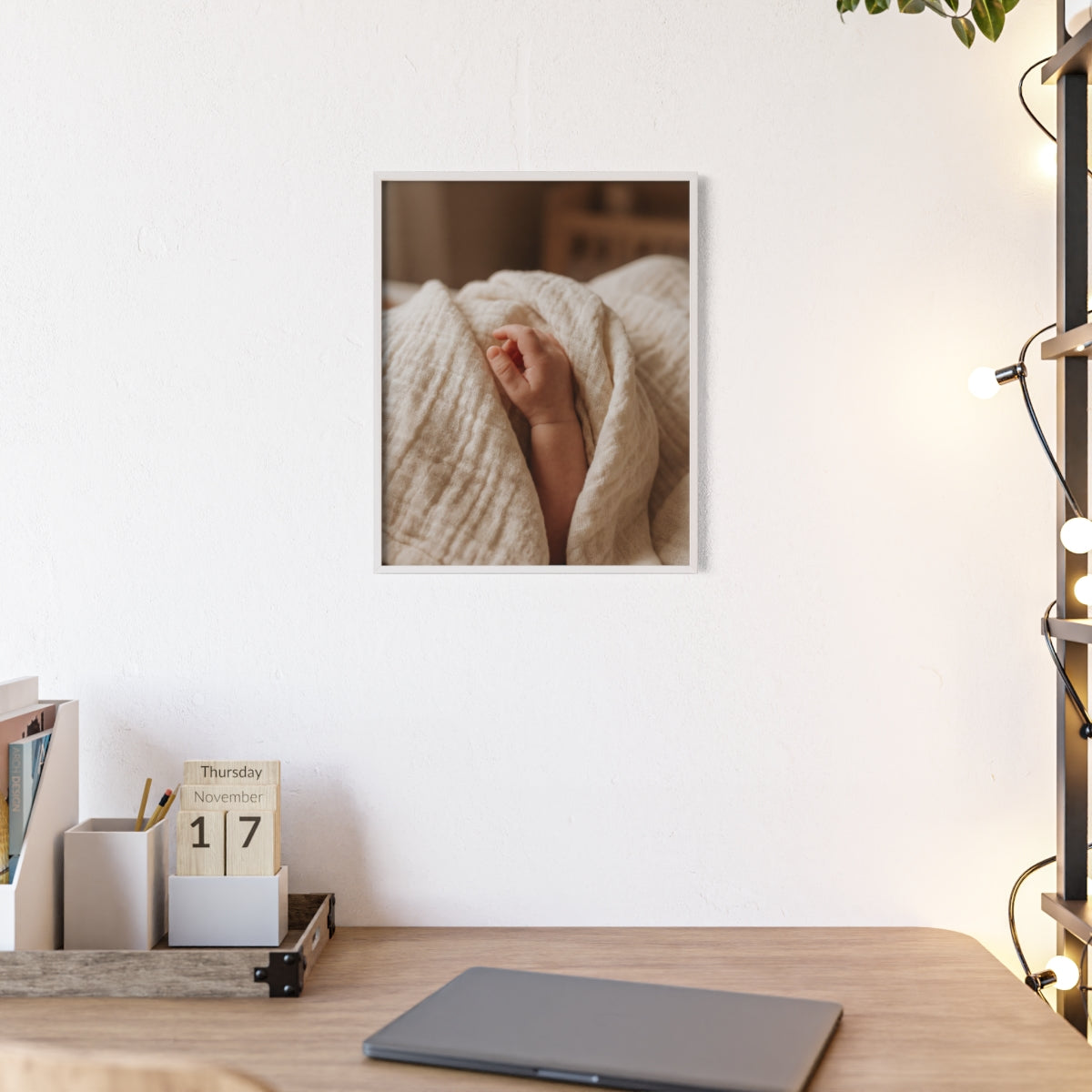 Wooden Framed Poster - Gentle Art
