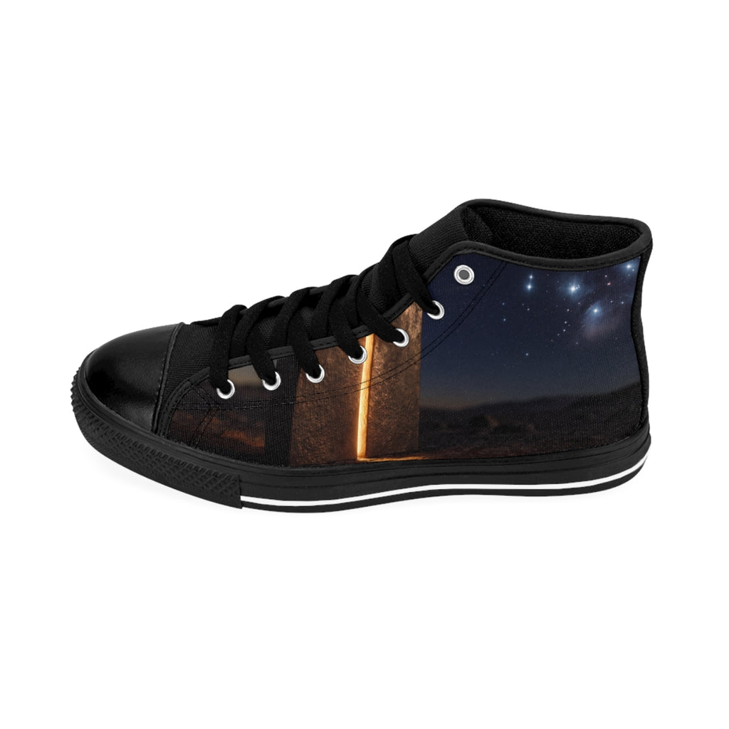 Women's Classic Sneakers Monolith Art