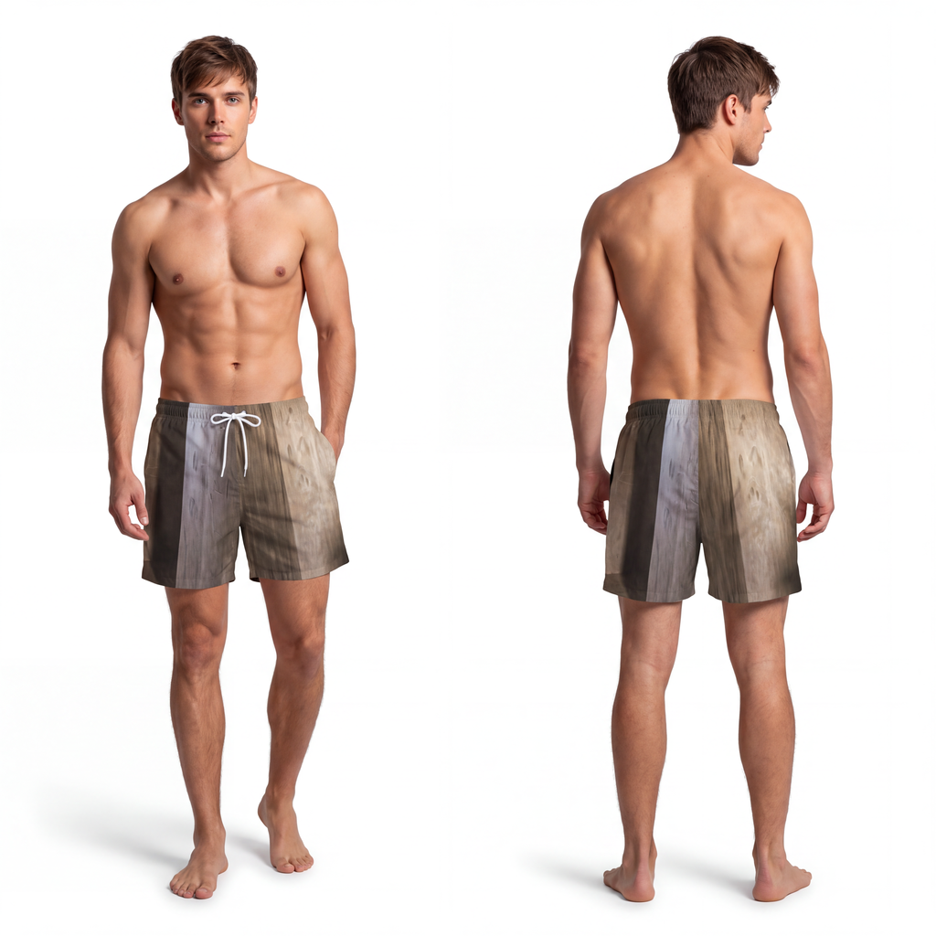 Swim Trunks - Shadows of the Citadel moody architectural......