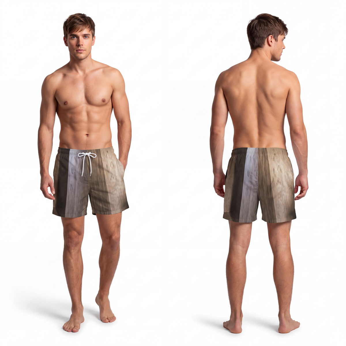 Swim Trunks - Shadows of the Citadel moody architectural......