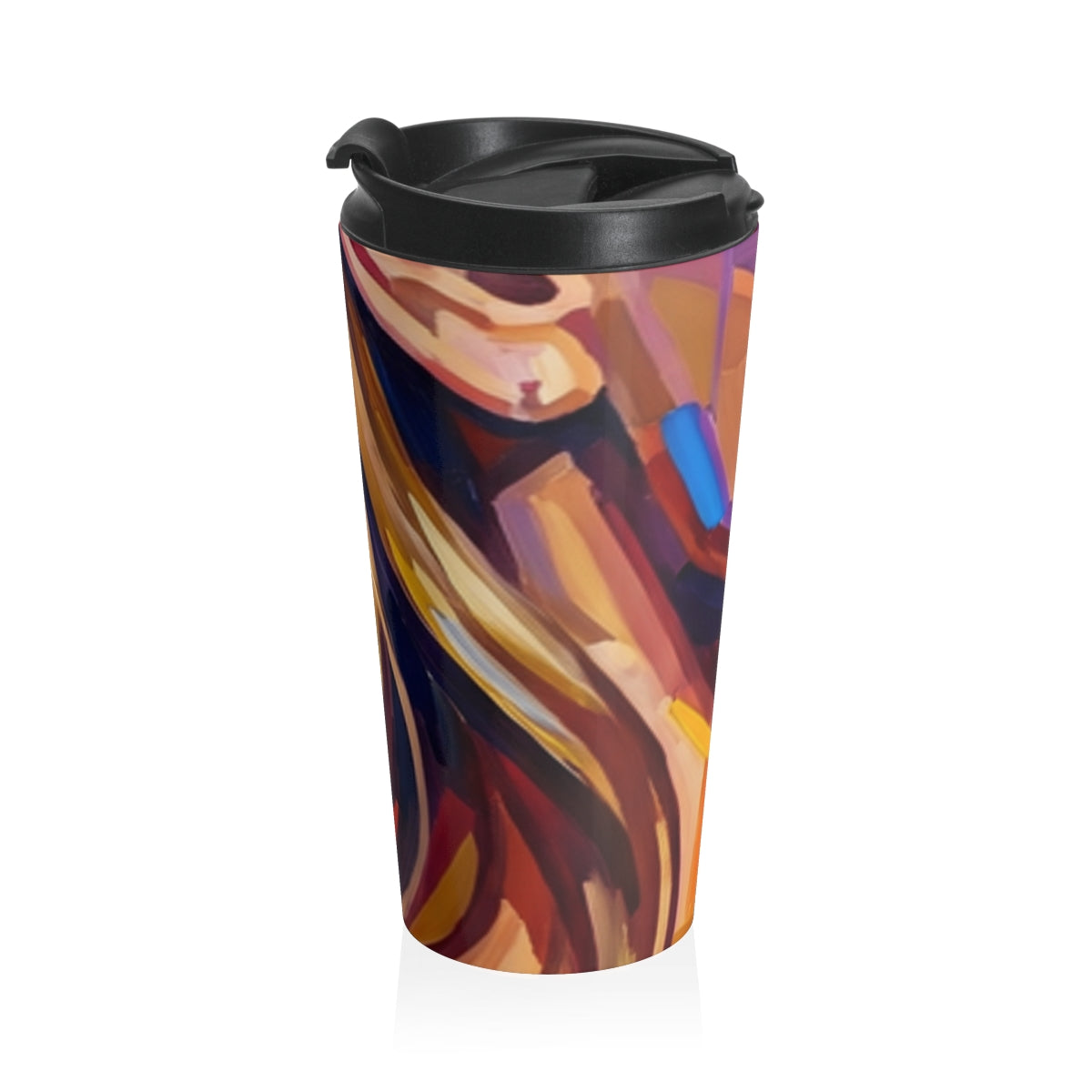Stainless Steel Travel Mug - Shattered Elegance | Echovira...