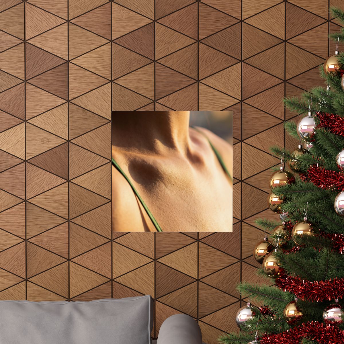 Matte Horizontal Posters - Golden Hour Glow - Minimalist......