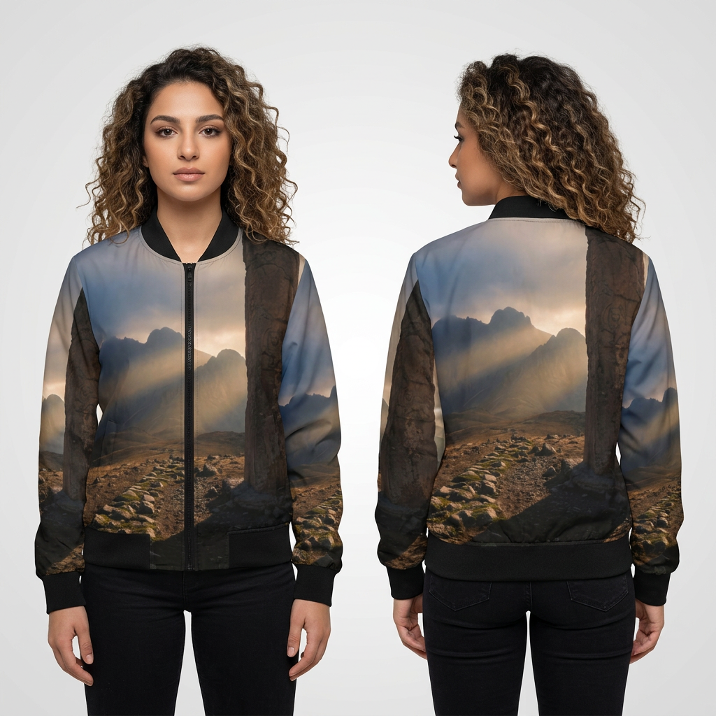 Women's Bomber Jacket - Heritage Art