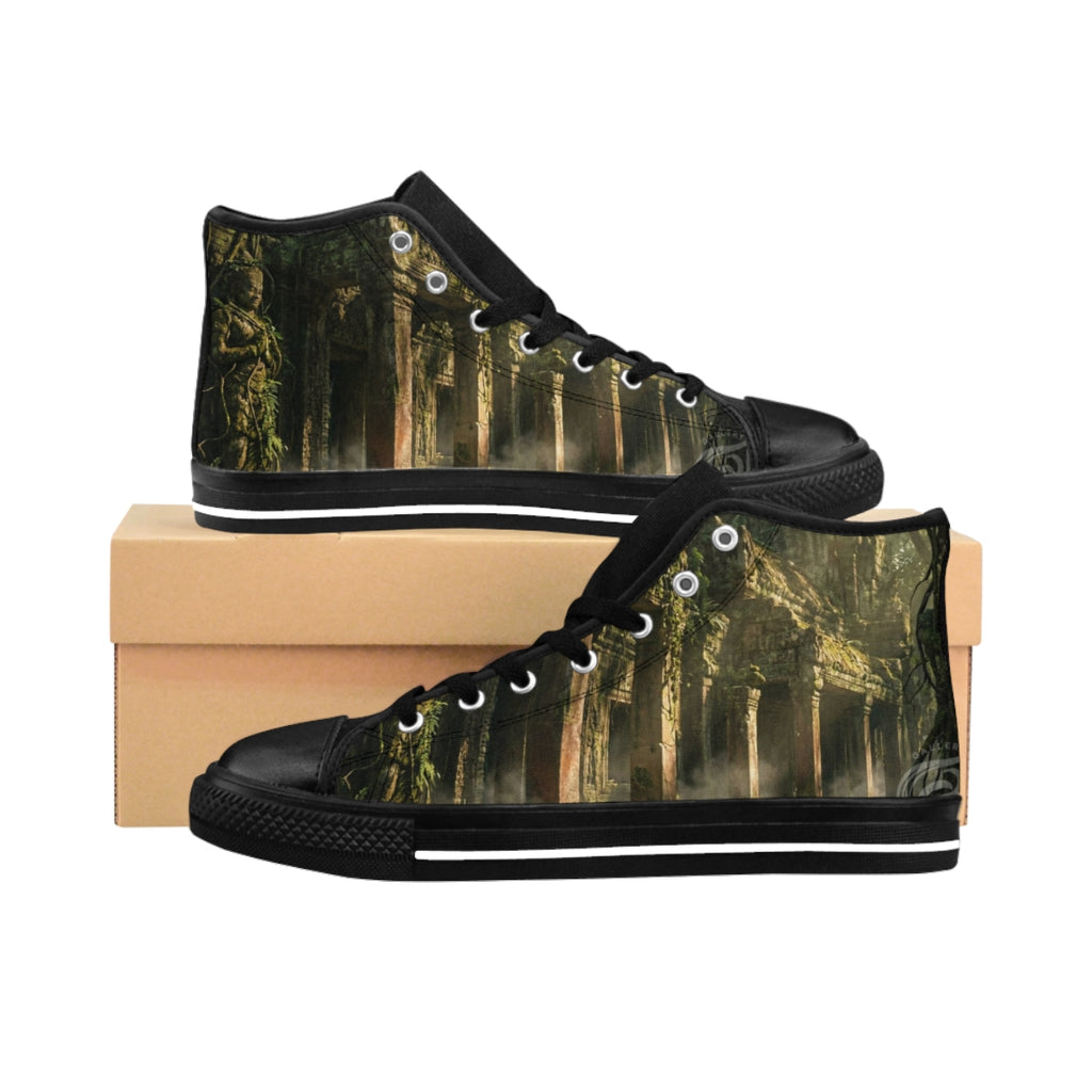 Women's Classic Sneakers - Lost Temple | Echovira Gallery