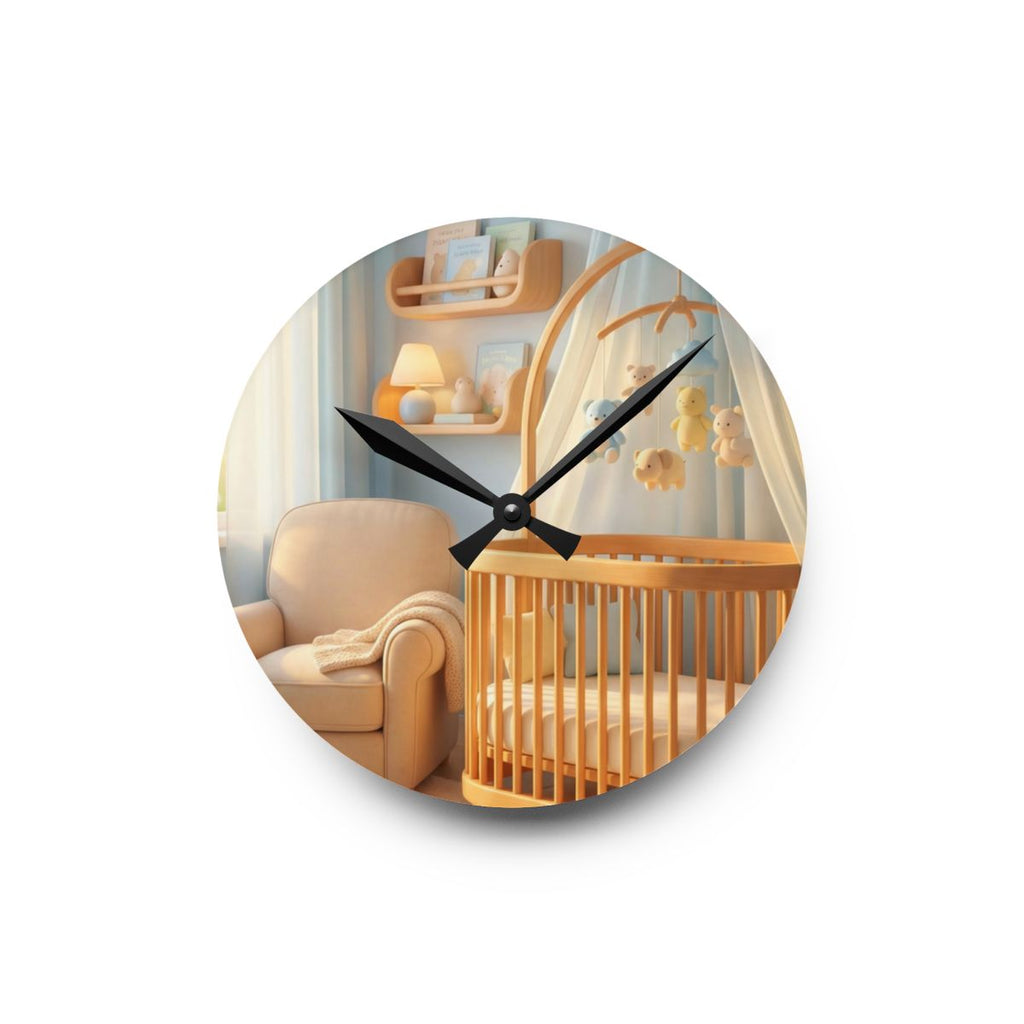Nursery Dream Acryl-Wanduhr – Time