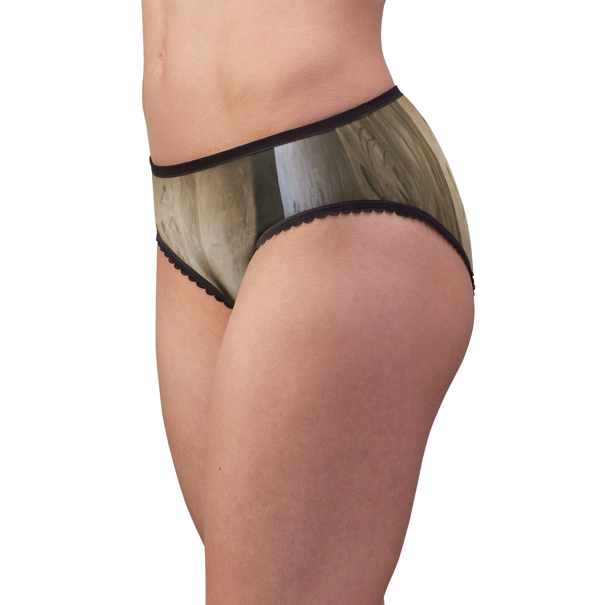 Women's Briefs - Shadows of the Citadel moody architectural...