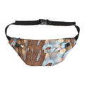 Large Fanny Pack with Rainy City Window Art
