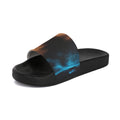Women's Slide Sandals - Neon Horizon Portrait | Echovira...