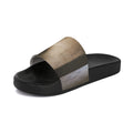 Women's Slide Sandals - Shadows of the Citadel moody... |...