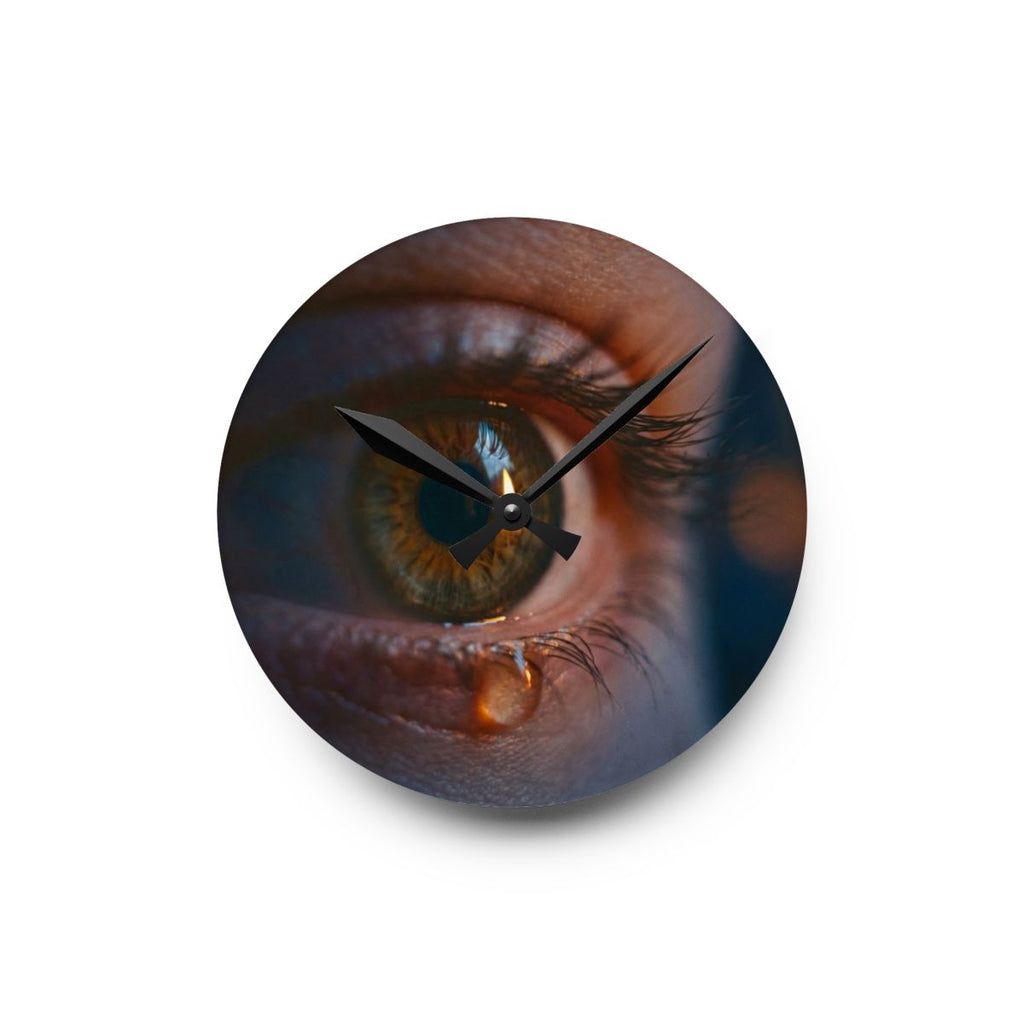 Acrylic Wall Clock - Timeless Emotion