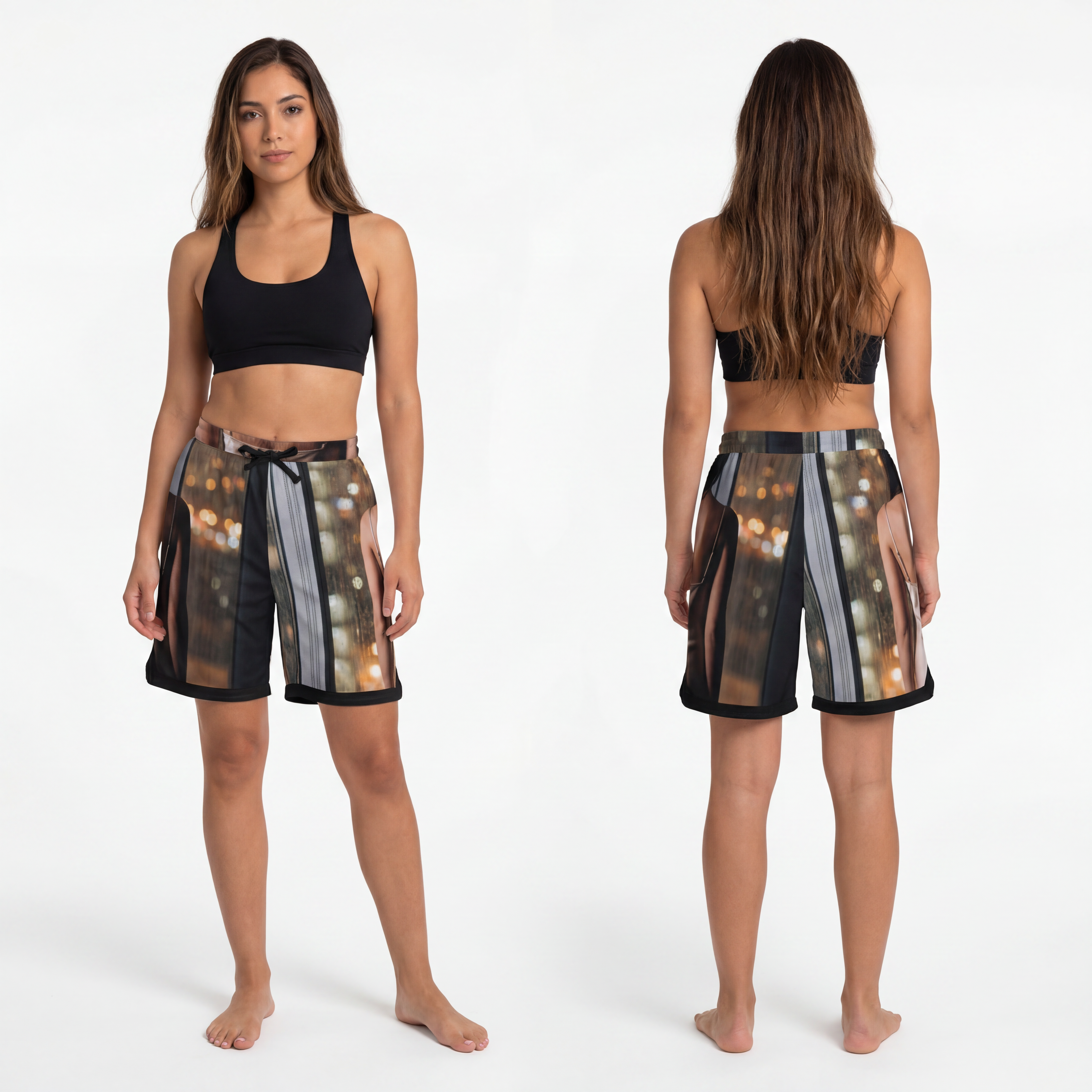 Basketball Rib Shorts - Lights