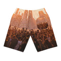 Athletic Long Shorts - City Lights | Echovira Gallery