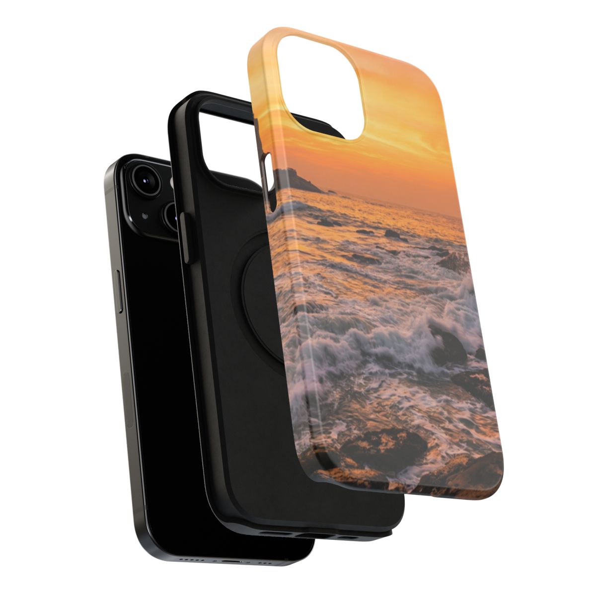 Impact-Resistant Cases - Phone Case - Sunrise Coastal Art— sizes part 1/2