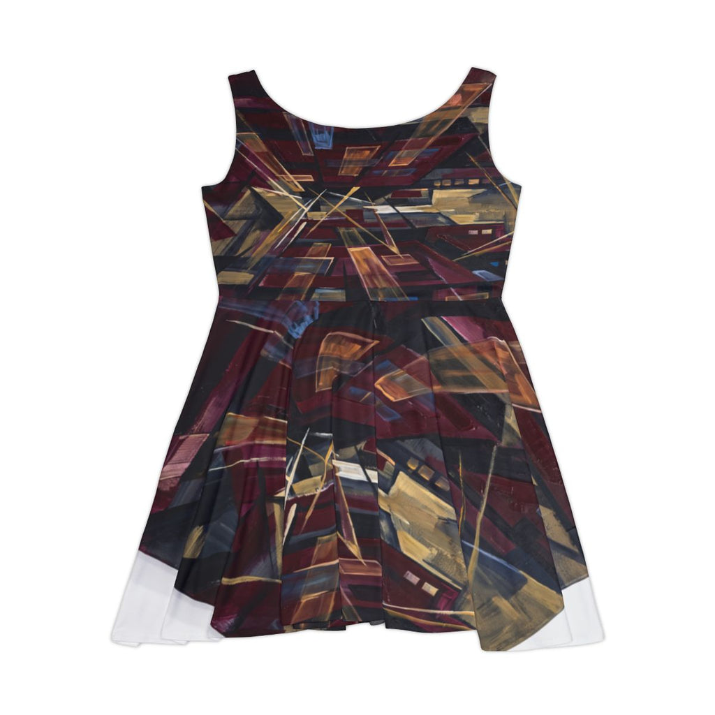Women's Skater Dress - Urban Perspective | Echovira Gallery