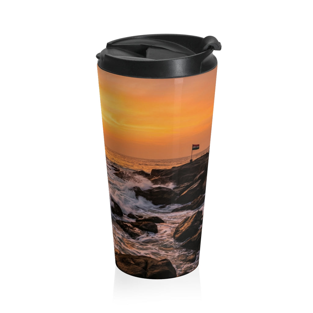 Travel Mug - Ocean Sunrise Commute