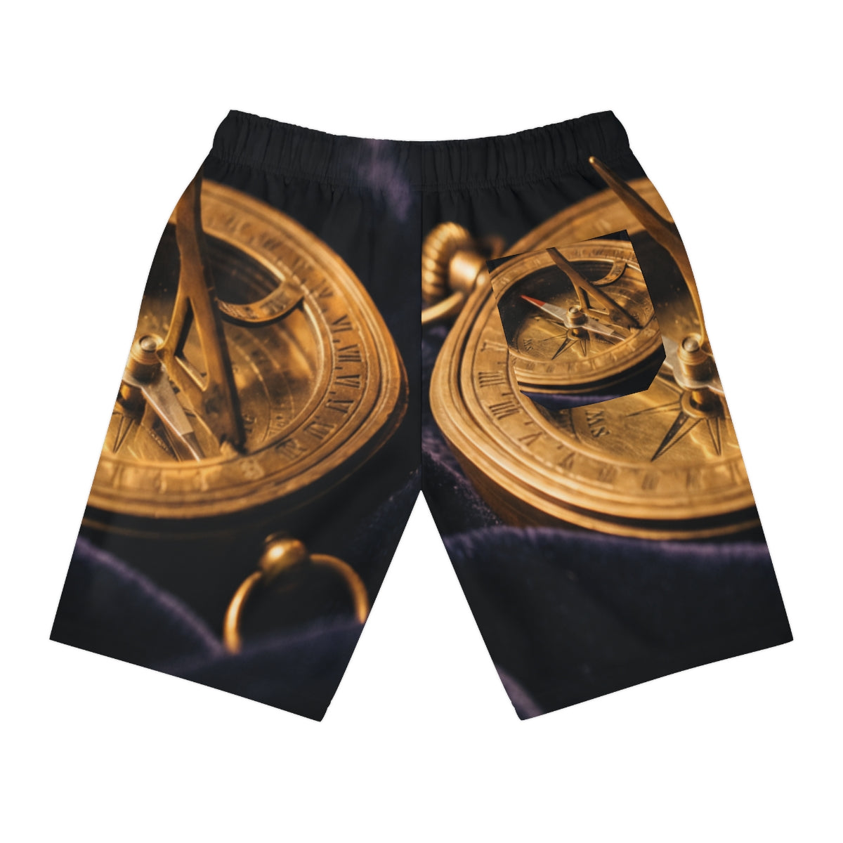 Men's Sundial Compass Athletic Long Shorts