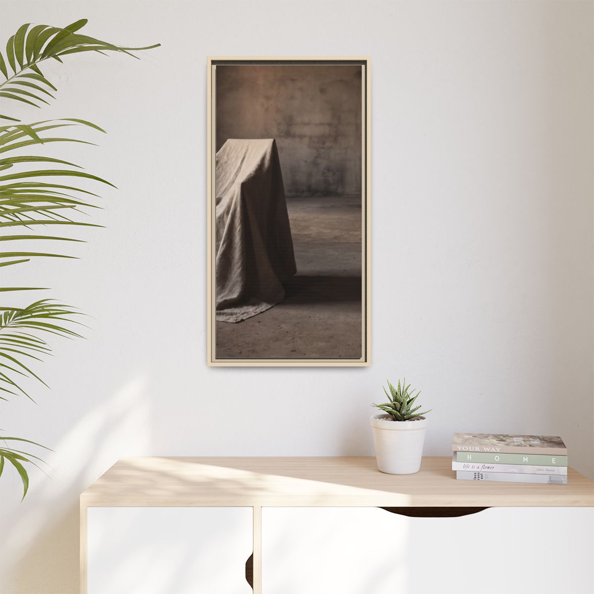 Framed Matte Canvas - Echoes of Calm