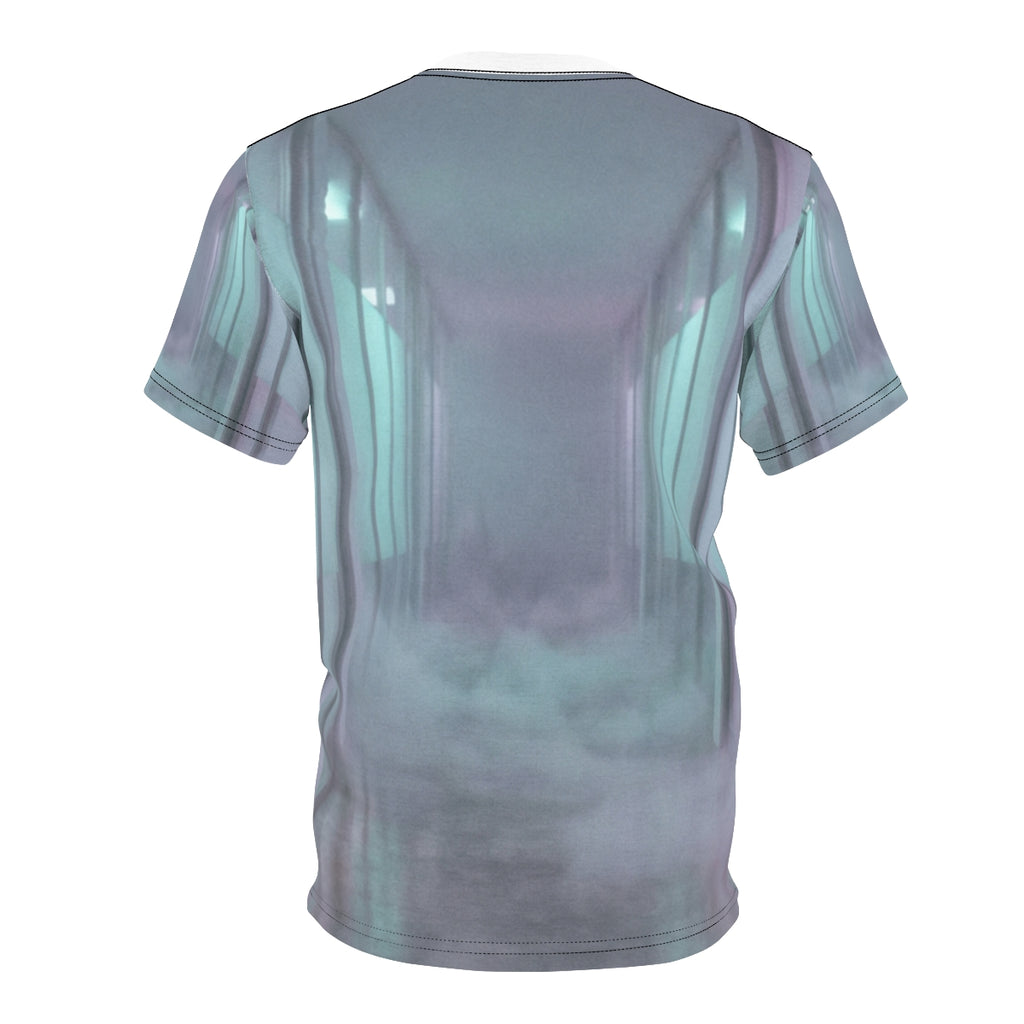 Unisex Cut & Sew Tee - Liminal Fog | Echovira Gallery