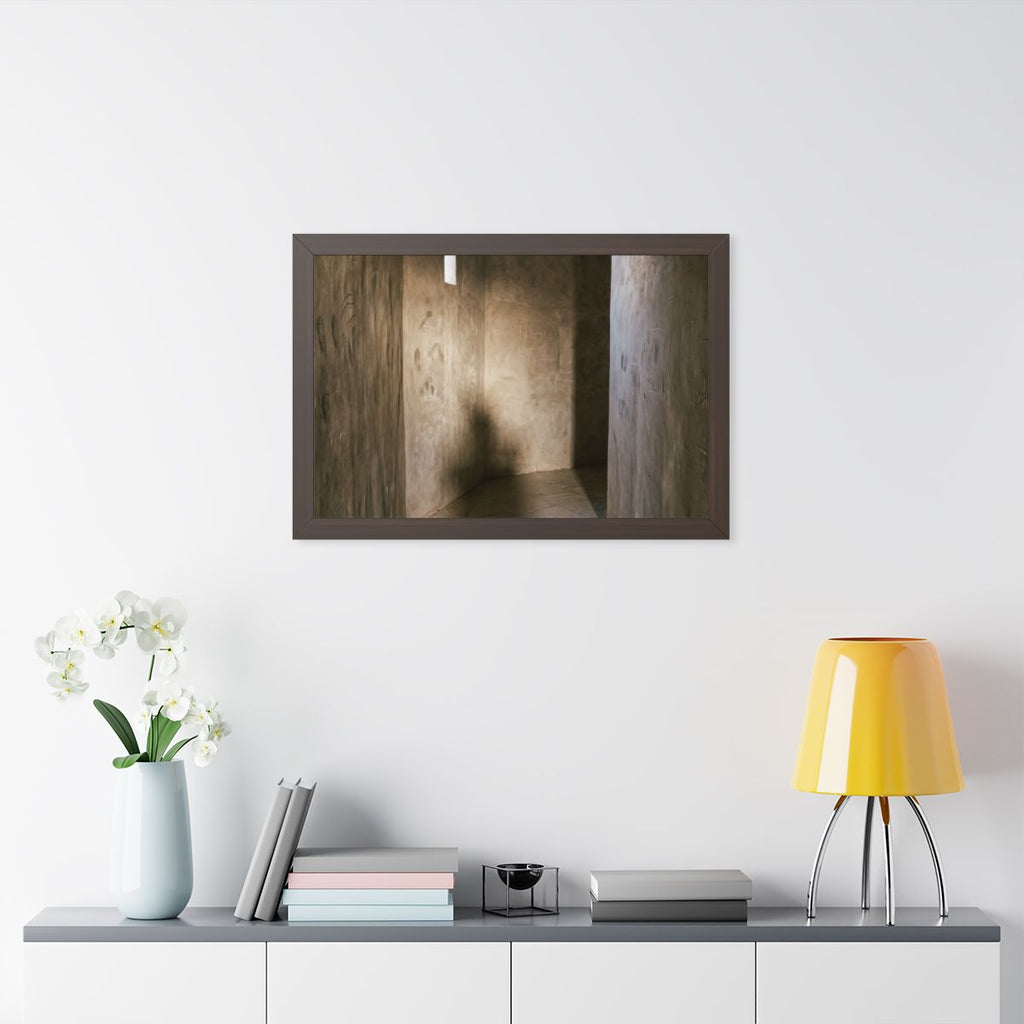 Framed Horizontal Poster - Shadows of the Citadel moody... |...