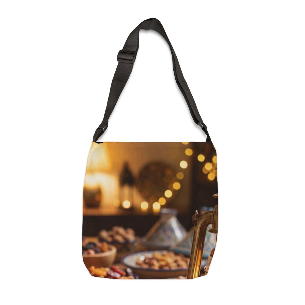 Adjustable Tote Bag - Persian Feast Crimson | Echovira...