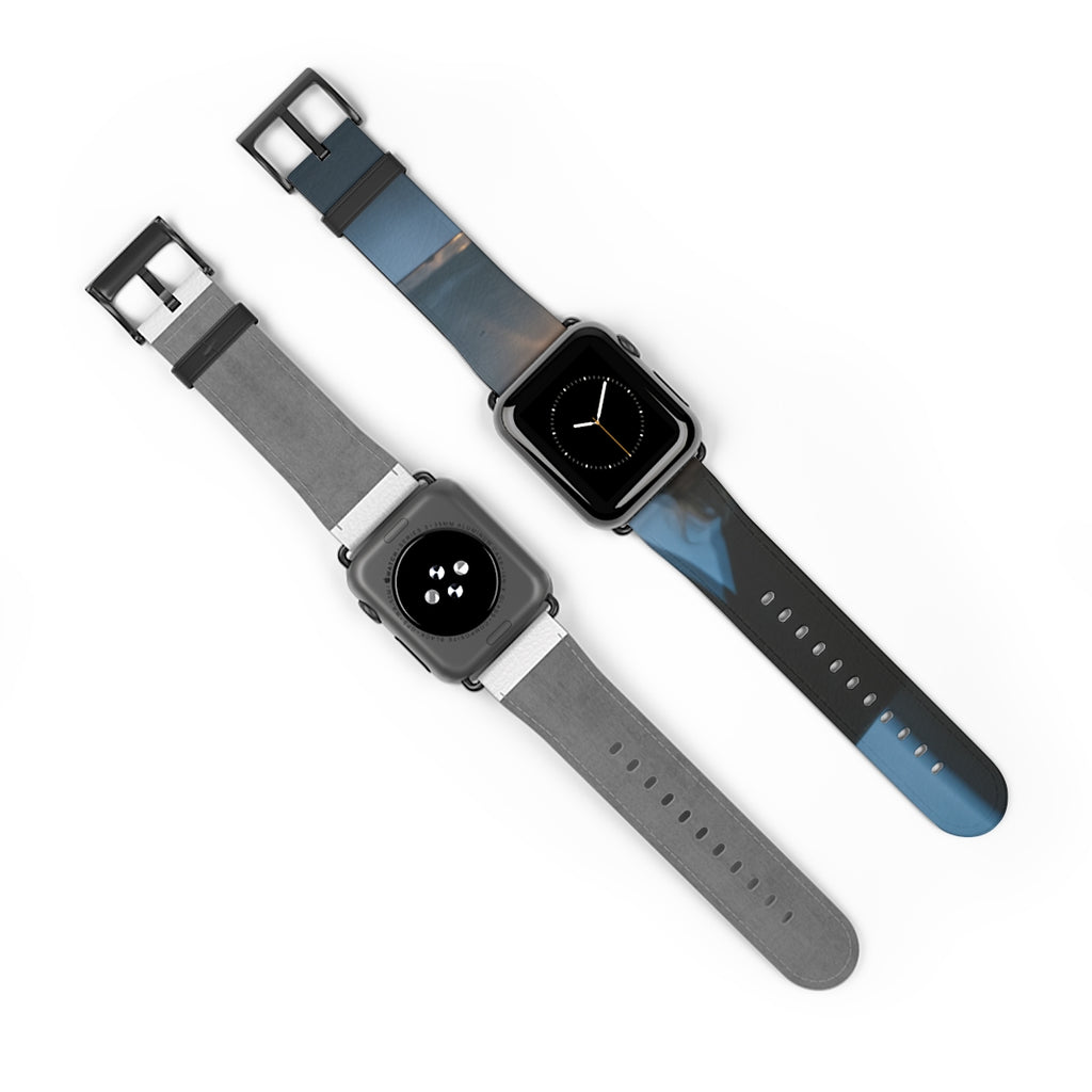 Midnight Reflections Watch Band - Cozy Tech Strap | Echovira...