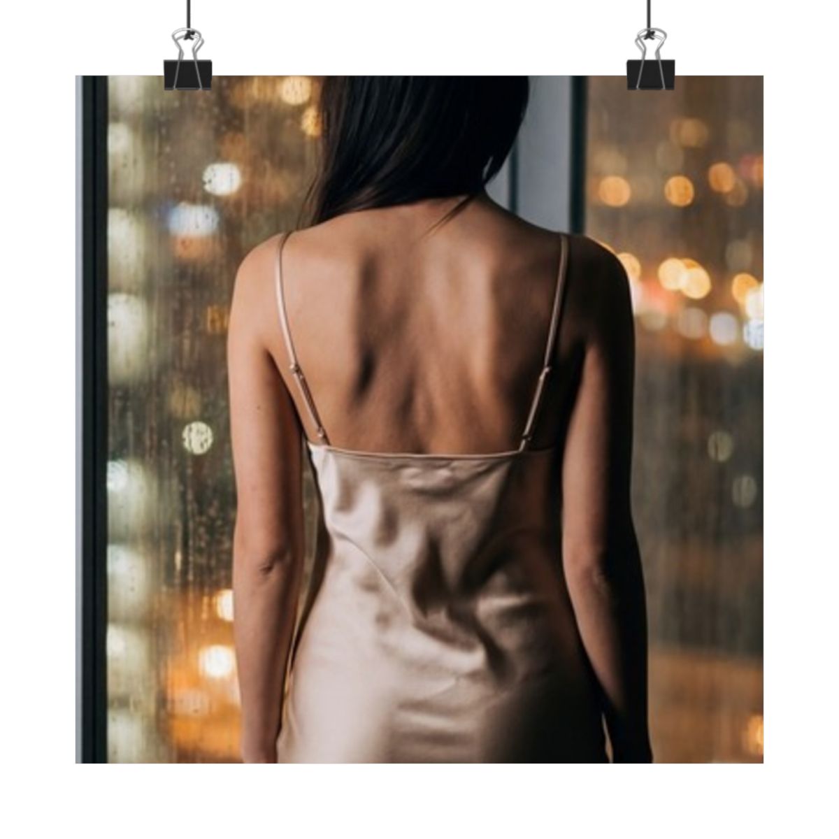 Matte Horizontal Posters - Midnight Reflections by Ella Farjad (10×8 & 54×36)