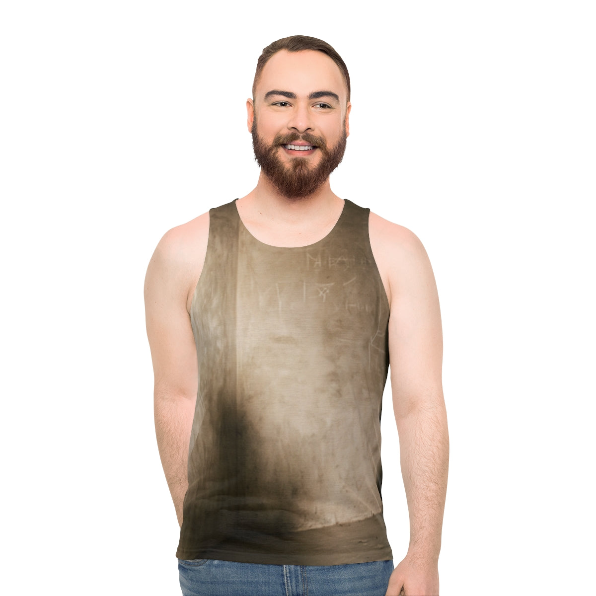 Men's Unisex Tank Top - Shadows of the Citadel moody... |...