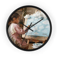 Wall Clock - Little Artist Cloud Painting Canvas | Echovira...
