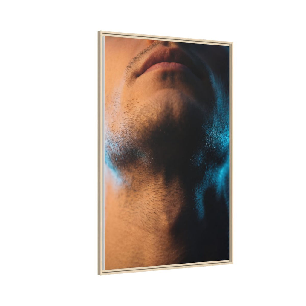 Framed Matte Canvas - Neon Noir