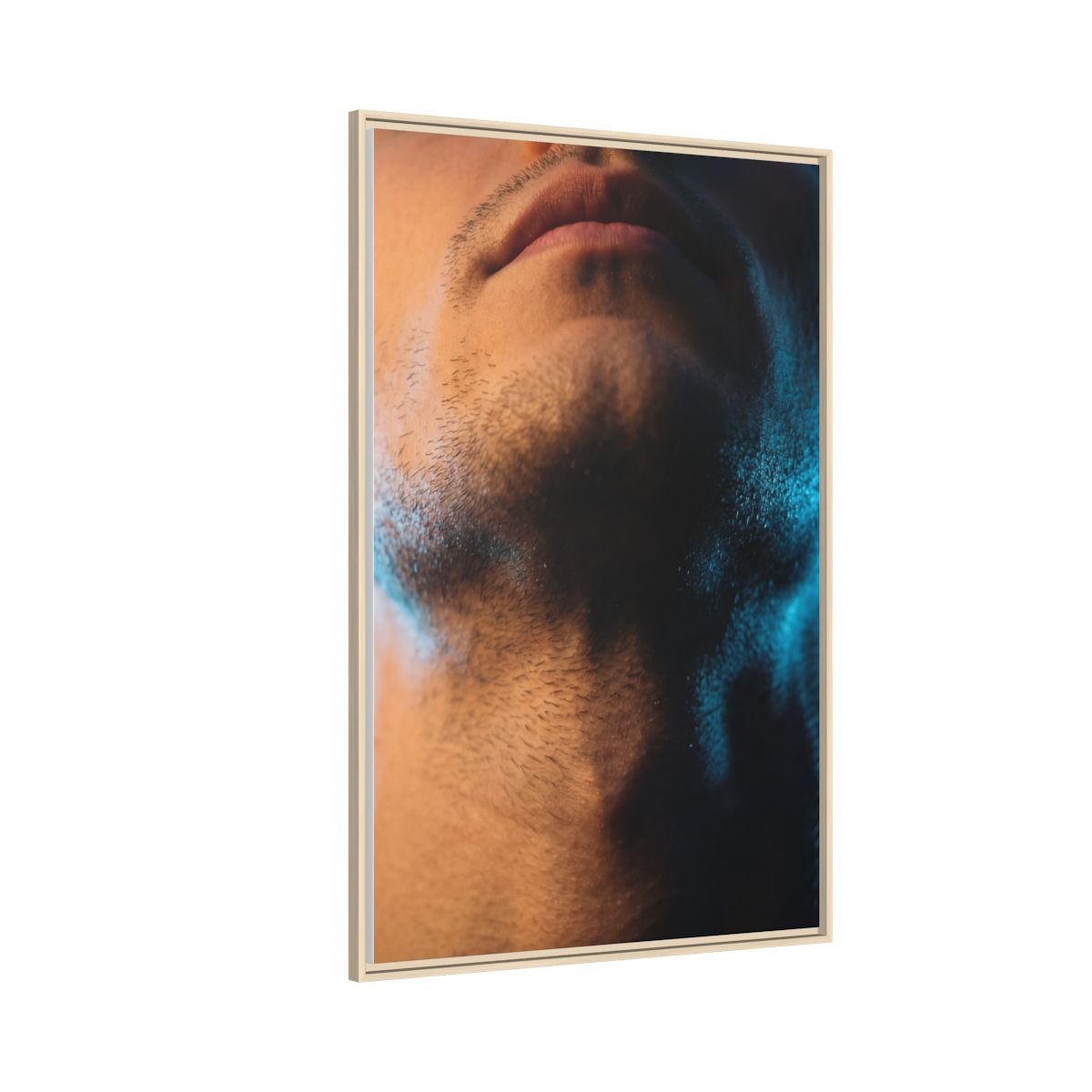 Framed Matte Canvas - Neon Noir